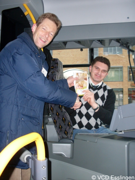 Brezeln f�r den Busfahrer